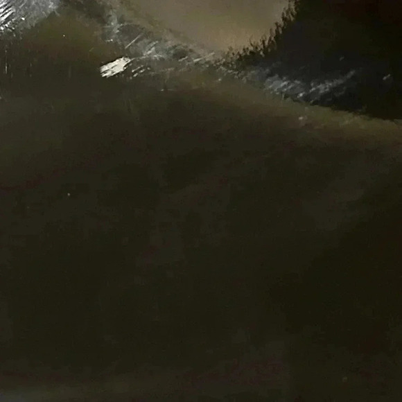 LULU GUINNESS Vintage Sunglasses Shop Patent Handbag Black - Picture 3 of 6